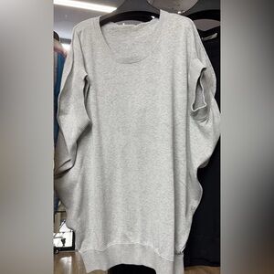 Brand new !Oversize Gray Crewneck Sweater